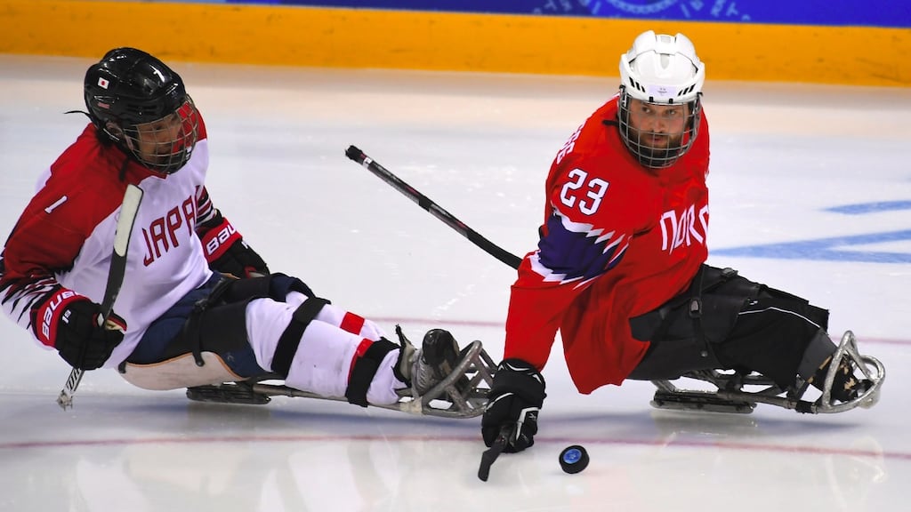 I’ve been sucked into the wonder of sled hockey at the Pyeongchang Winter Paralympic Games. Photograph: Jung Yeon-je/AFP/Getty Images