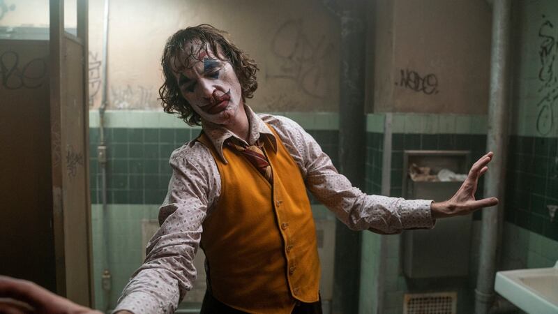 Joaquin Phoenix in Joker. Photograph: Niko Tavernise/Warner Bros Pictures/ via AP