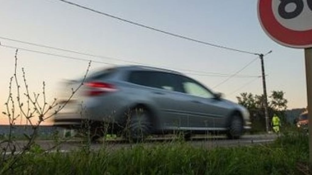 Speed limit: a 1 per cent reduction in average speed generally leads to a 4 per cent reduction in fatal collisions