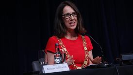 Alison Gilliland is elected new Lord Mayor of Dublin