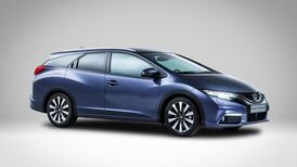 Honda shows off its Civic Tourer estate