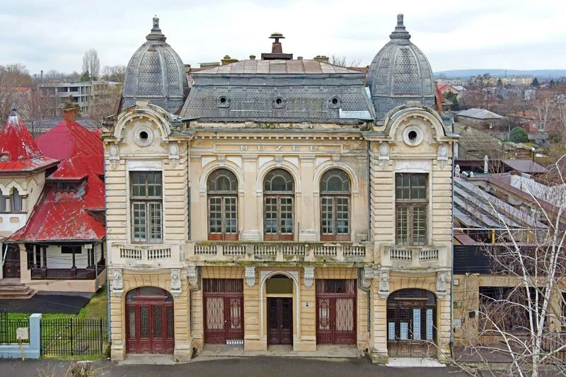 Romania: Olteni: This neoclassical-style building was designed in 1926 by architect Ion Cernescu