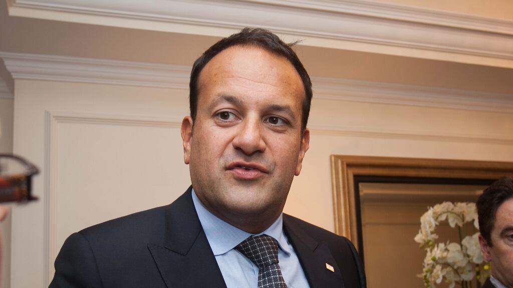 Minister for Social Protection Leo Varadkar has warned against over-the-top criticism of Europe following the European Commission’s ruling that Ireland’s tax deal with Apple was illegal State aid. Photograph: Gareth Chaney/Collins