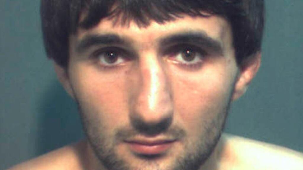 Ibragim Todashev is pictured in this undated booking photo courtesy of the Orange County Corrections Department.