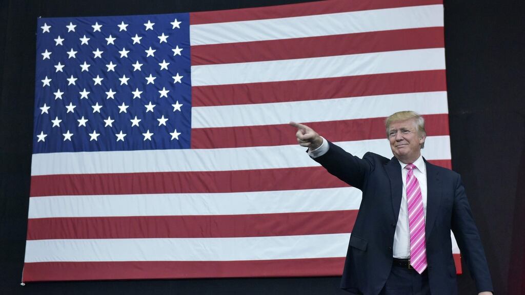 US Republican president-elect Donald Trump at a rally in Manheim, Pennsylvania. File photograph: Mandel Ngan/AFP/Getty Images