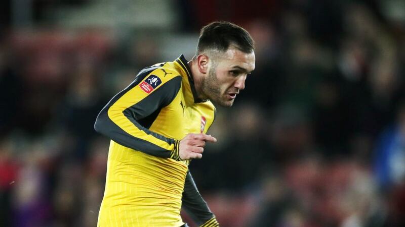 Lucas Perez has signed for West Ham from Arsenal on a three-year deal. Photo: Nick Potts/PA Wire