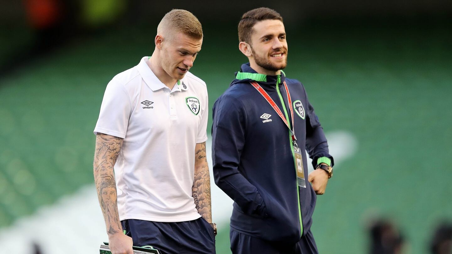 Ireland missed the creative qualities of Robbie Brady. Photo: Ryan Byrne/Inpho