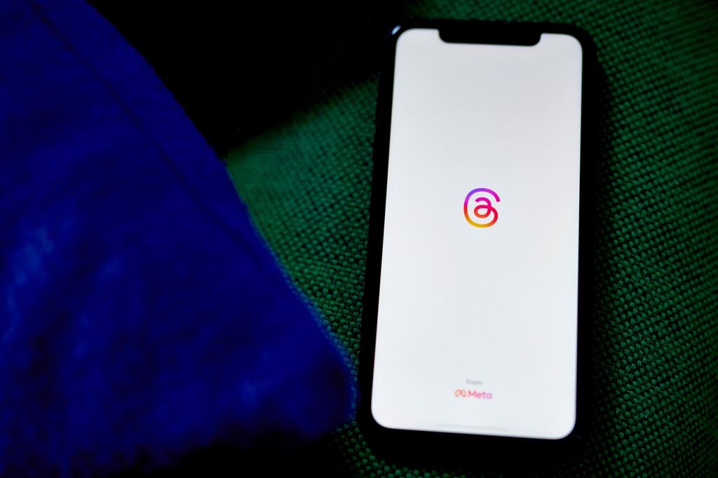 With Threads, Meta is trying to tap into increasing disenchantment with X. Photograph: Gabby Jones/Bloomberg