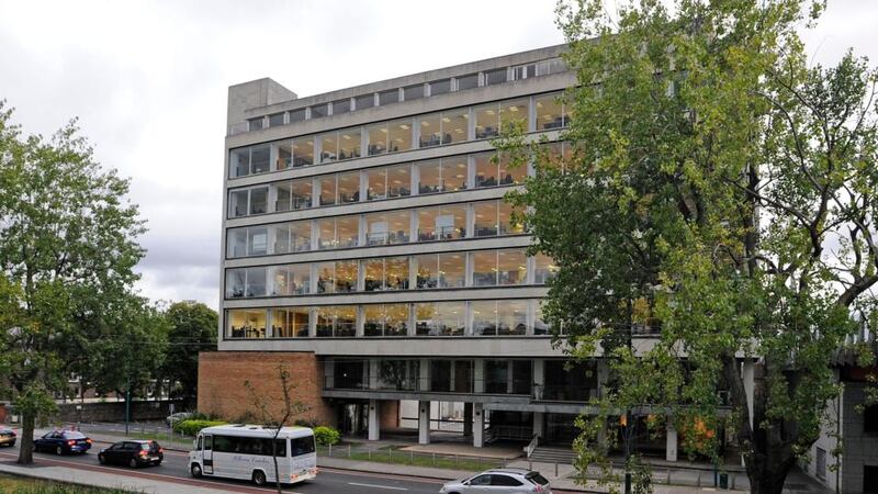 The former Irish Nationwide HQ on Grand Parade, Dublin. Photograph: Dave Meehan