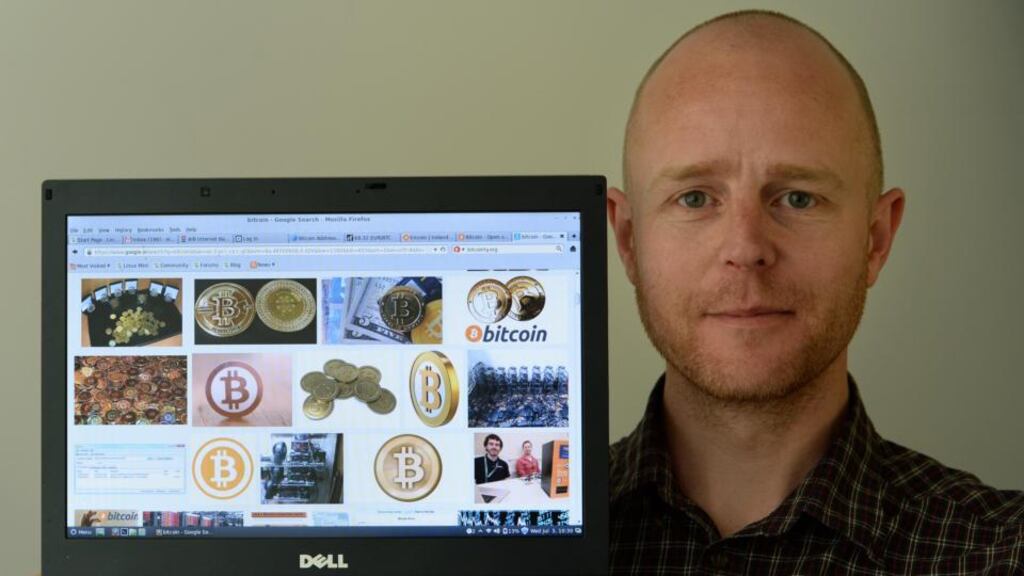 David Fleming, Bitcoin entrepreneur. Photograph: Frank Miller