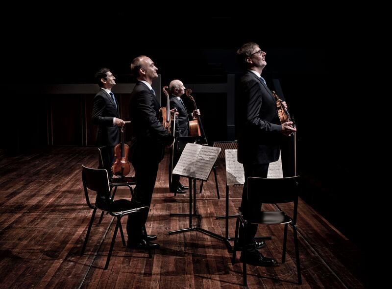 French string quartet Quatuor Danel. Photograph: Marco Borggreve