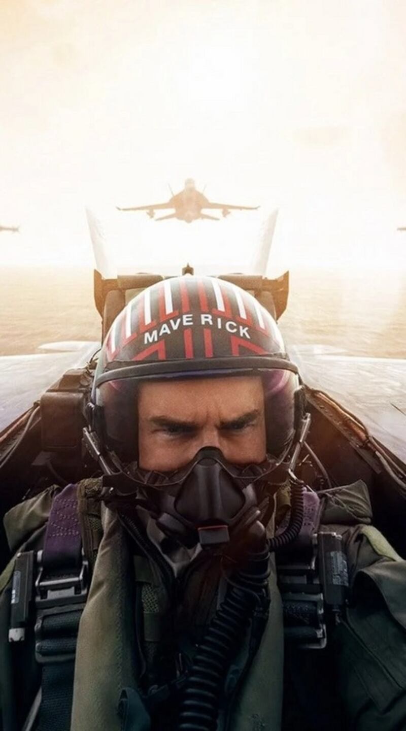 Tom Cruise stars as Captain Pete ‘Maverick’ Mitchell in Top Gun: Maverick