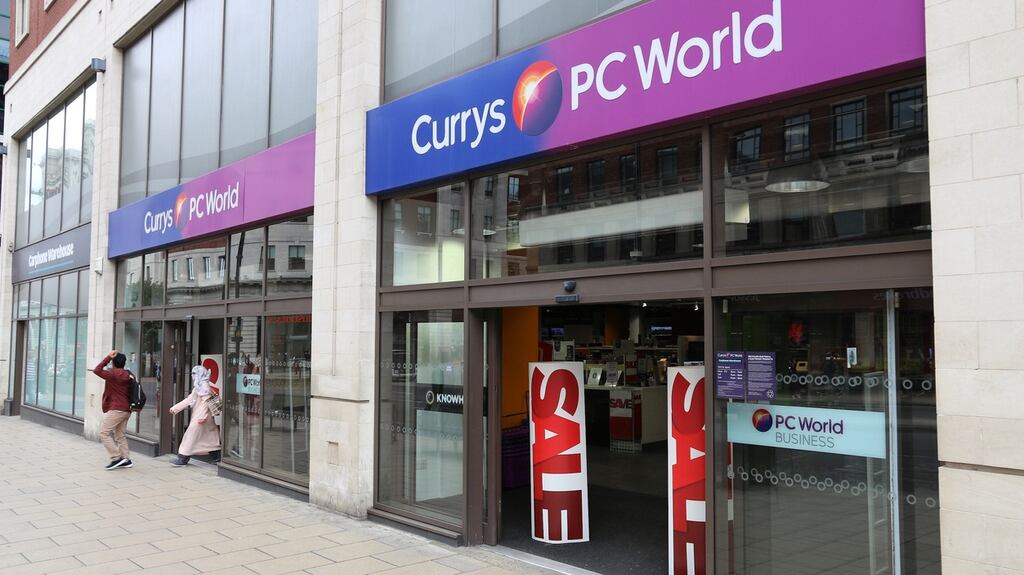 Currys, formerly known as Dixon Carphone, is still recovering from Covid lockdowns. Photograph: iStock
