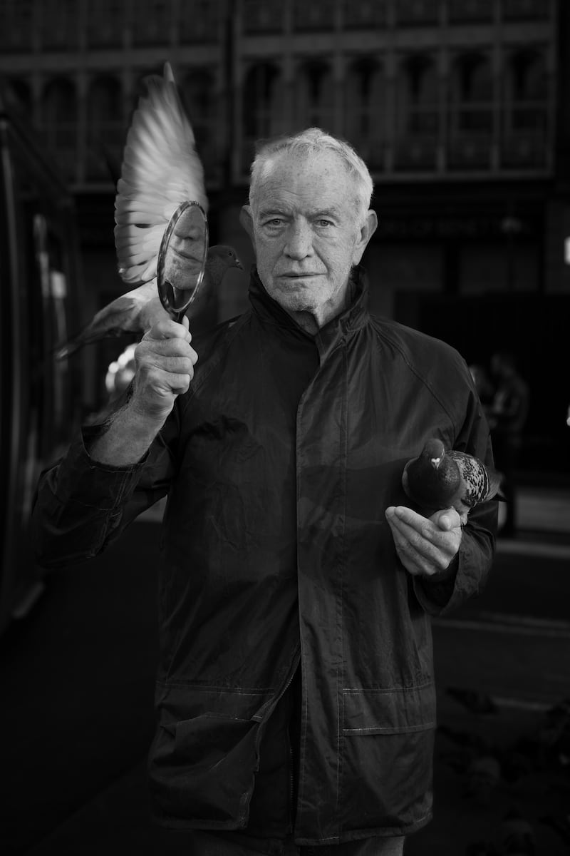 “What I think of Ireland? That is a very bad question to ask a German. Germany is incredibly well organised. I don’t understand why in a city this small there are so many homeless people on the streets. I don’t consider myself totally human anymore. Nature is far more interesting than people. I love nature. Nature is easy to get along with. You are never lonely when nature is there,” says Daniel Holtzschlag. Photograph: Deirdre Brennan