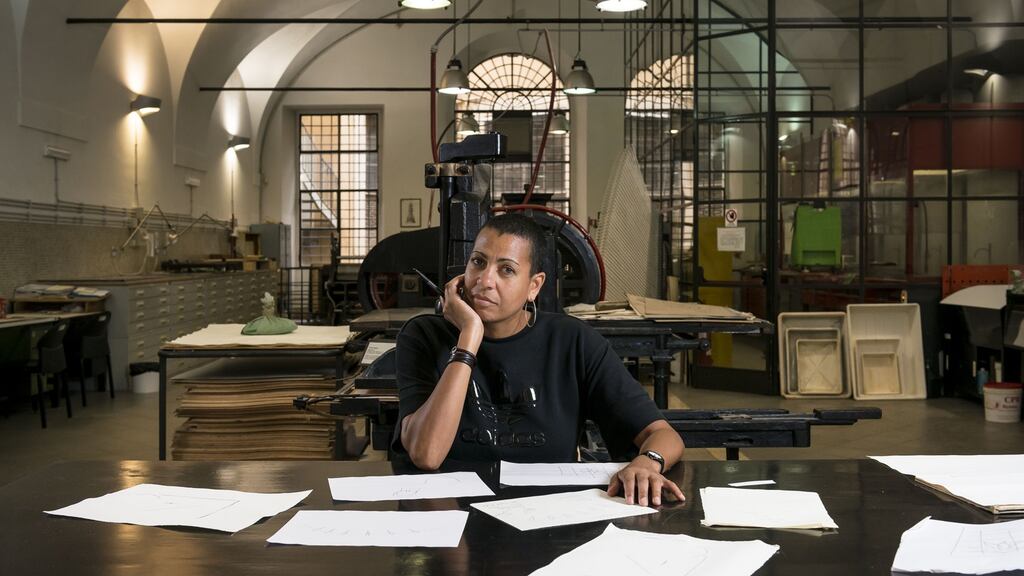 Helen Cammock: ‘I want to talk about injustice and oppression and people being interconnected.’ Photograph: Sebastiano Luciano