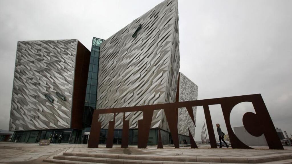 Titanic Belfast announced it has become the second most visited tourist attraction on the island. Photograph: Getty