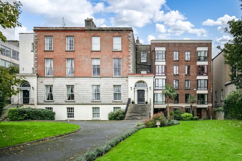 Reimagined 1970s three-bed apartment in the heart of Ballsbridge for €800,000