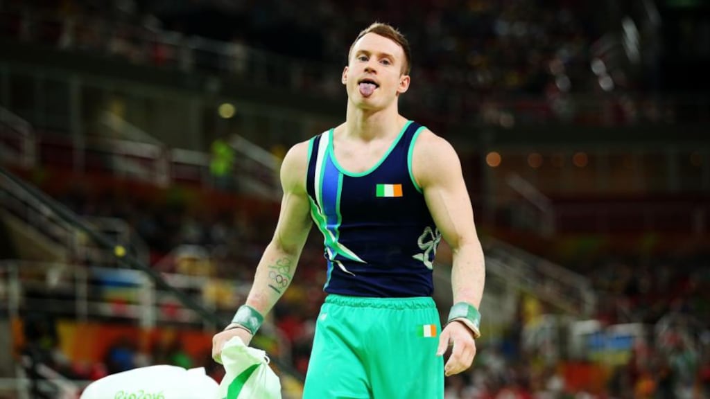 Kieran Behan failed to make it through artistic gymnastic qualification despite a valiant performance in Rio. Photograph: Getty