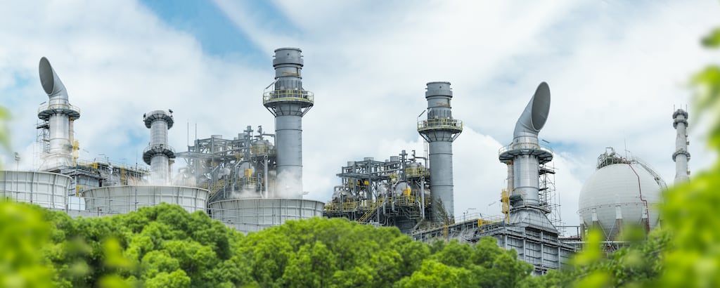 At present, hydrogen is typically manufactured using a process known as steam-methane reforming, which uses natural gas as the base material and generates unhelpful byproducts. Photograph: iStock