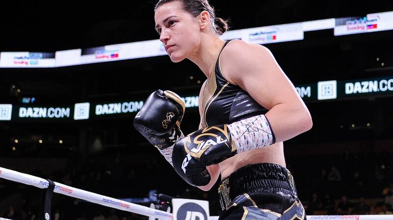 Katie Taylor: her fight against Cindy Serrano in Boston last month was among her most memorable. Photograph: Inpho