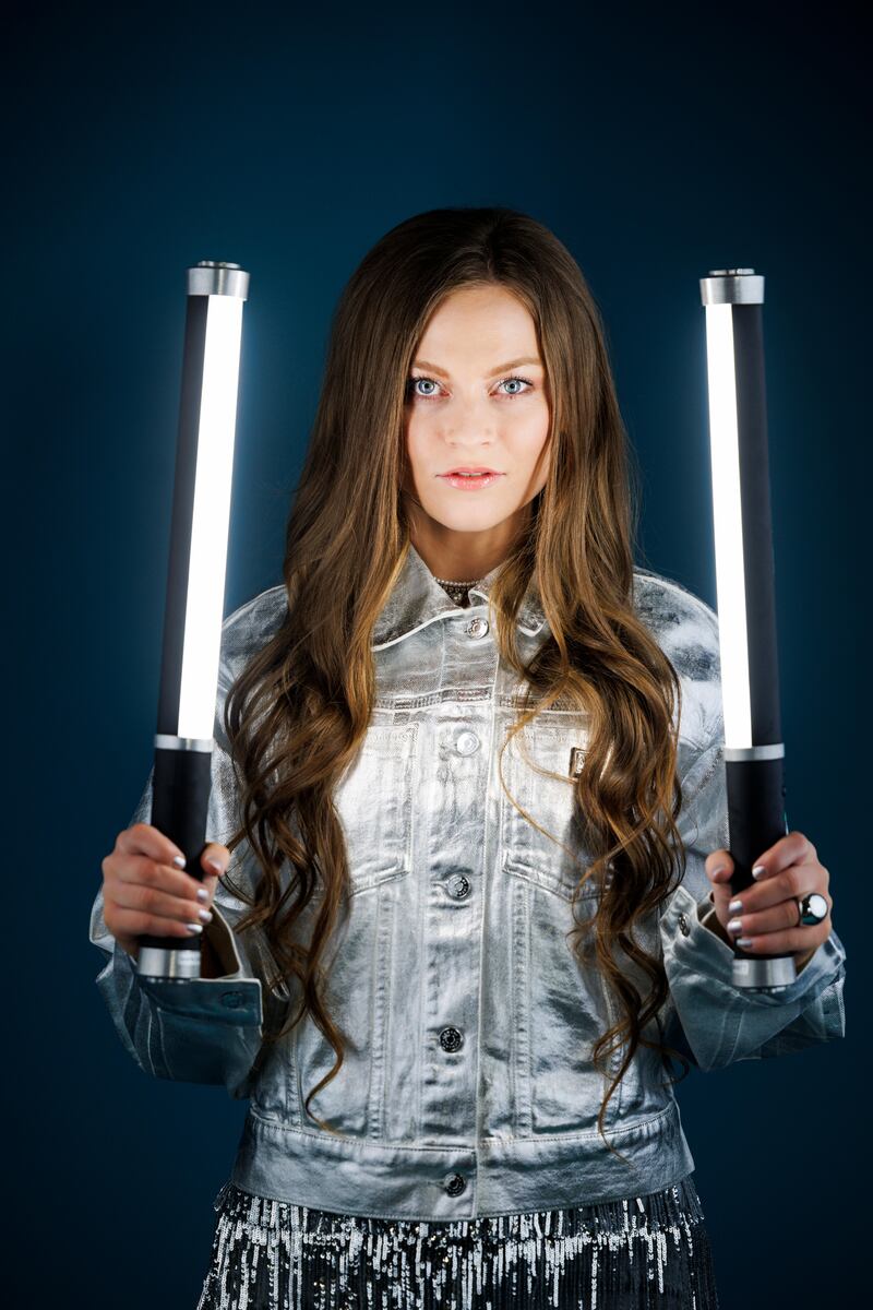 Eurovision 2025: Emmy, Ireland's song contest entrant with the song Laika Party.
Photograph: Andres Poveda