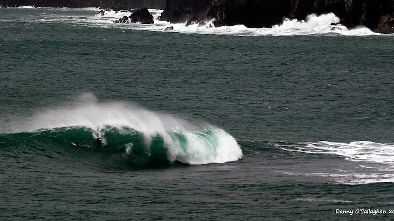 Red Strand, Co Cork: ‘The often cold and grey spaces of the Irish coast contain an astonishing mix of wonder, mystery and charm.’ Photograph: Danny O’Callaghan