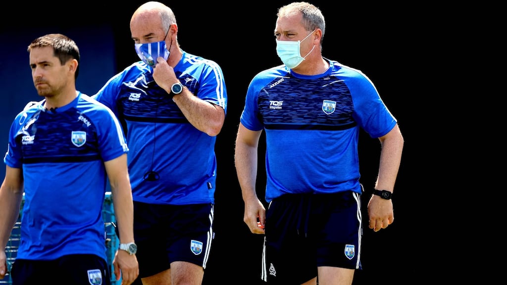 Liam Cahill’s Waterford team are out for a third successive week. File photograph: Ryan Byrne/Inpho