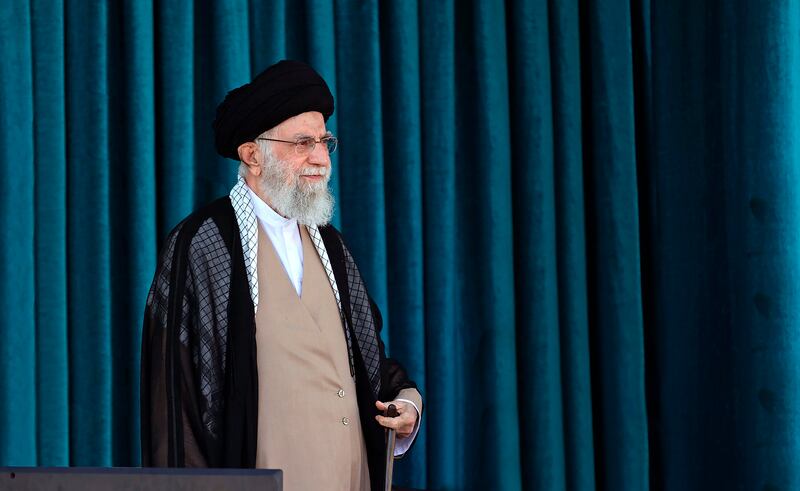 Iran's supreme leader, Ayatollah Ali Khamenei. Photograph: Office of the Iranian supreme leader via AP