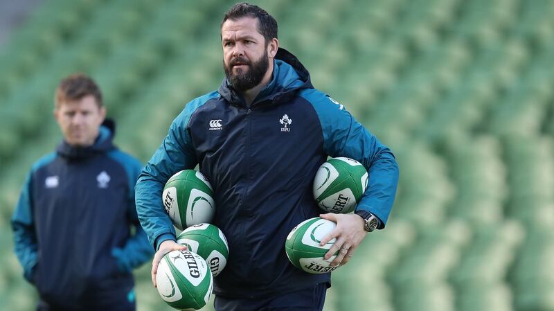 Andy Farrell: ‘I didn’t want to get to a stage where I was going to look back in the future and have regrets.’ Photograph: Billy Stickland/Inpho