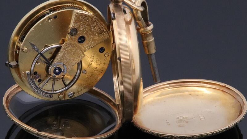 Pocket watch by Edward Hawkworth from Weldons