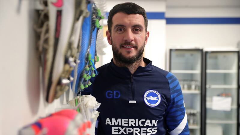 Gary Dicker, Under-21 assistant manager at Brighton: 'We’ve got the biggest number of Irish lads we’ve ever had,' said the Dubliner.
