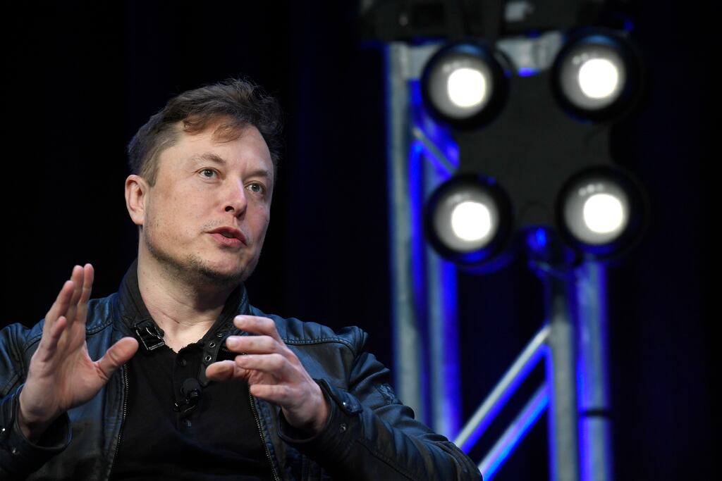 Elon Musk has a track record of using Twitter to make jokes and troll the media. Photograph: AP