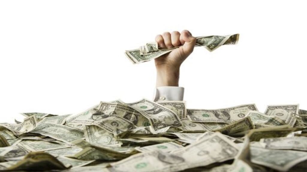 The average Irish adult’s wealth increased by 7.8% to $248,466 (€210,716), amid rising house prices and financial investments, according to Credit Suisse data. Photograph: Getty Images