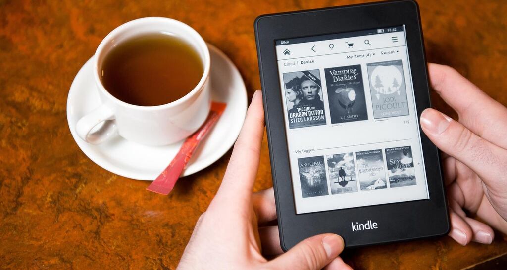 Reading now: a coffee and a Kindle. Photograph: Will Ireland/Future via Getty Images