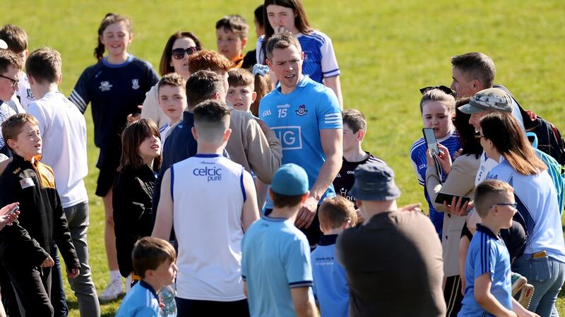 Dublin’s Dean Rock after his team’s defeat to Monaghan - next year they will be playing in Division Two fo the league. Photograph: James Crombie/Inpho