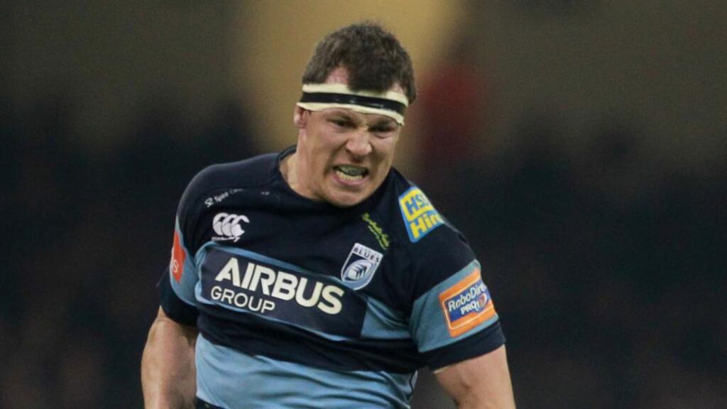 Cardiff’s Robin Copeland: has made the backrow in the Pro12 team of the year.