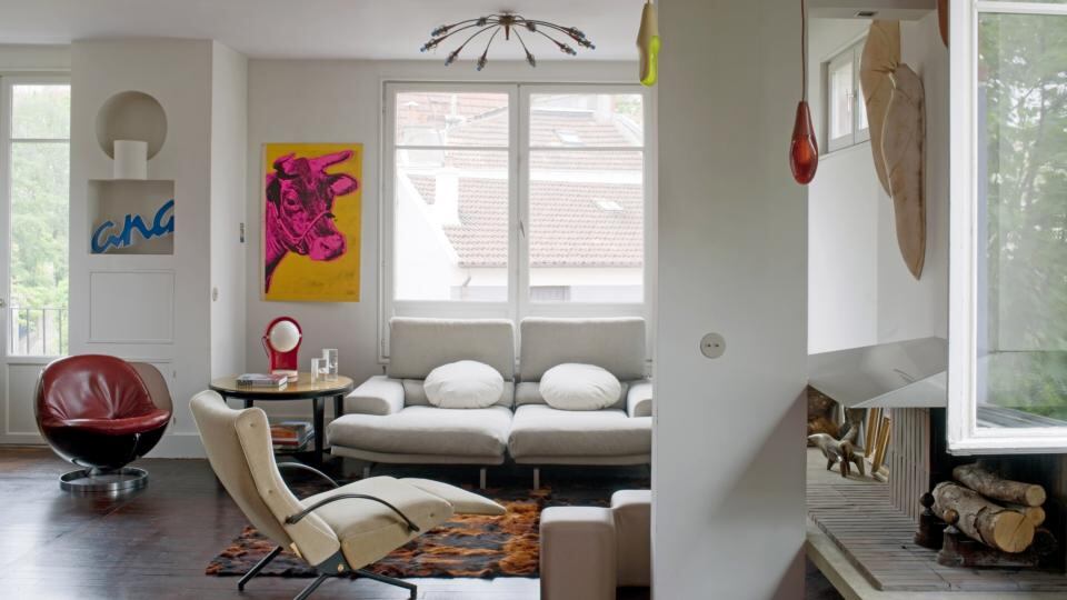 Nicholas Roche’s apartment in Paris. Photograph: Vincent Thibert