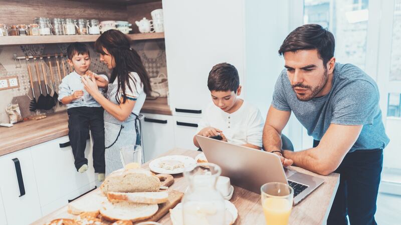 Getting a clear and consistent morning time routine up and running can greatly reduce parent and child stress levels. Photograph: iStock