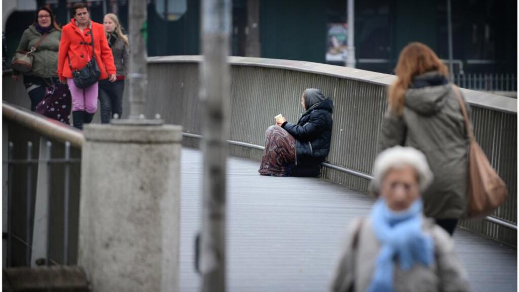 Latest official figures nationally indicate there are about 5,000 people homeless nationally. Photograph: Bryan O’Brien