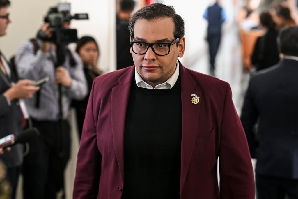 George Santos: An ethics committee said: “He deceived donors into providing what they thought were contributions to his campaign but were in fact payments for his personal benefit.” Photograph: Kenny Holston/New York Times