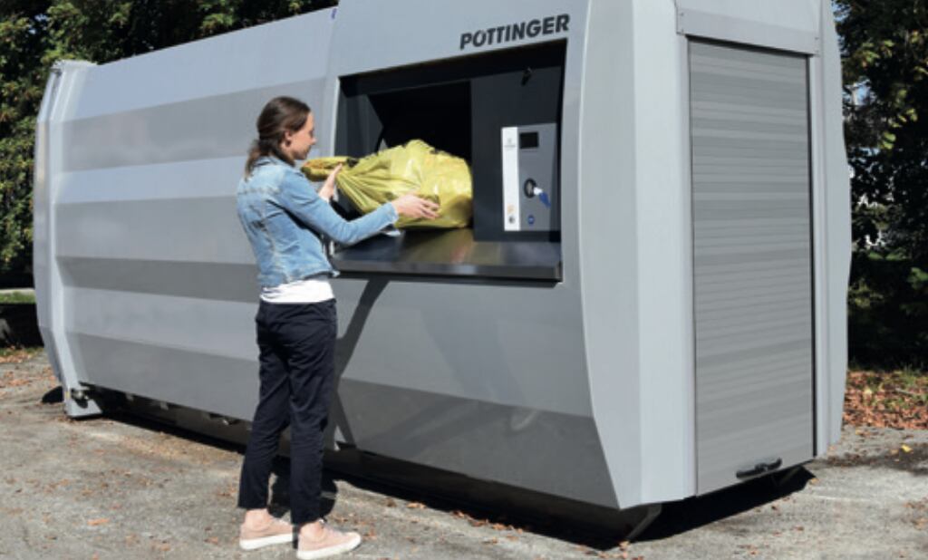 An example of Dublin city's new on-street waste compactors due to be installed in the coming weeks.