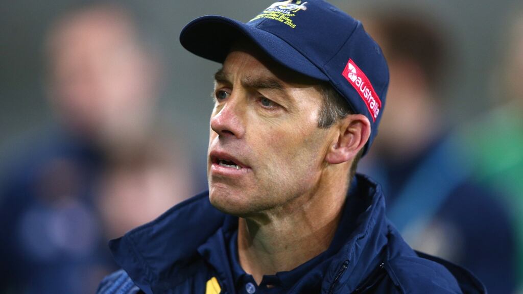 Australia coach Alastair Clarkson is  keen on playing in US. Photograph: Ian Walton/Getty Images