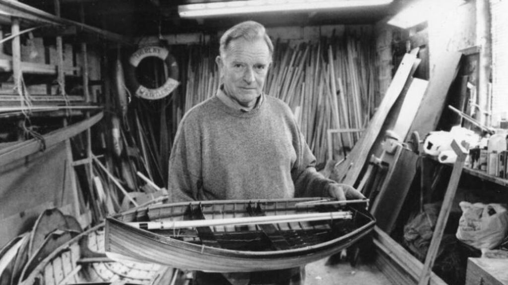 Derek Paine, Greystones boat builder and collector of photographs. Photograph: Jack Clarke