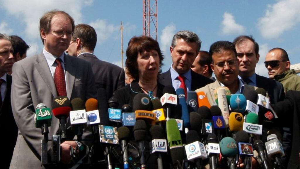 Journalists have so many questions, but seem averse to any questioning by others of their own procedures or prejudices. Photograph: AP