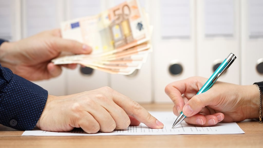 In the second quarter of 2017 SME credit lines fell by 0.8 per cent to €27.5 billion, an annual decrease of 7.5 per cent. Photograph: iStock/Getty