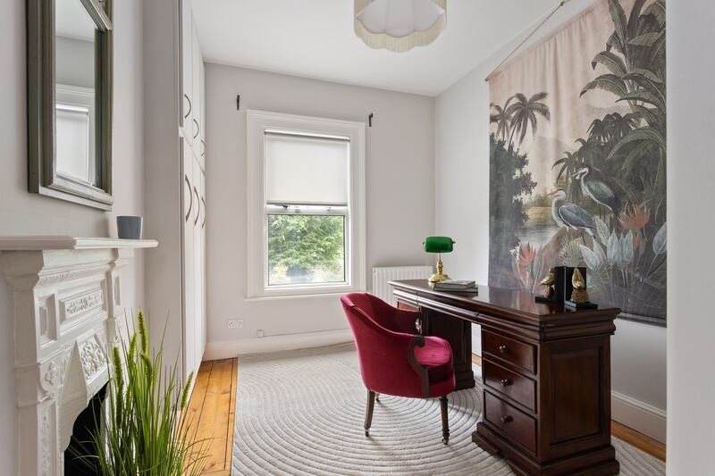 First floor bedroom used as study