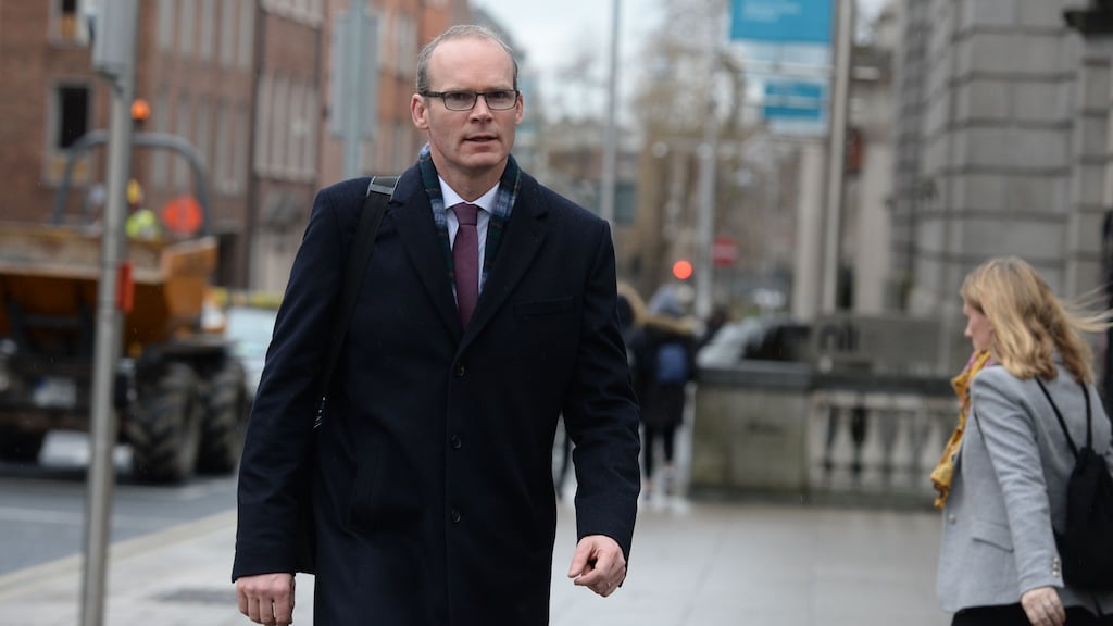 Minister for Housing, Planning and Local Government Simon Coveney:  a Co Cork community group has criticised him for failing to introduce legislation for large-scale solar farms. Photograph: Dara Mac Dónaill