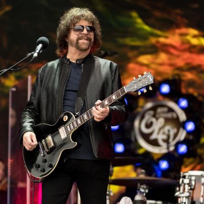 The Electric Light Orchestra.  Photograph: Ian Gavan/Getty