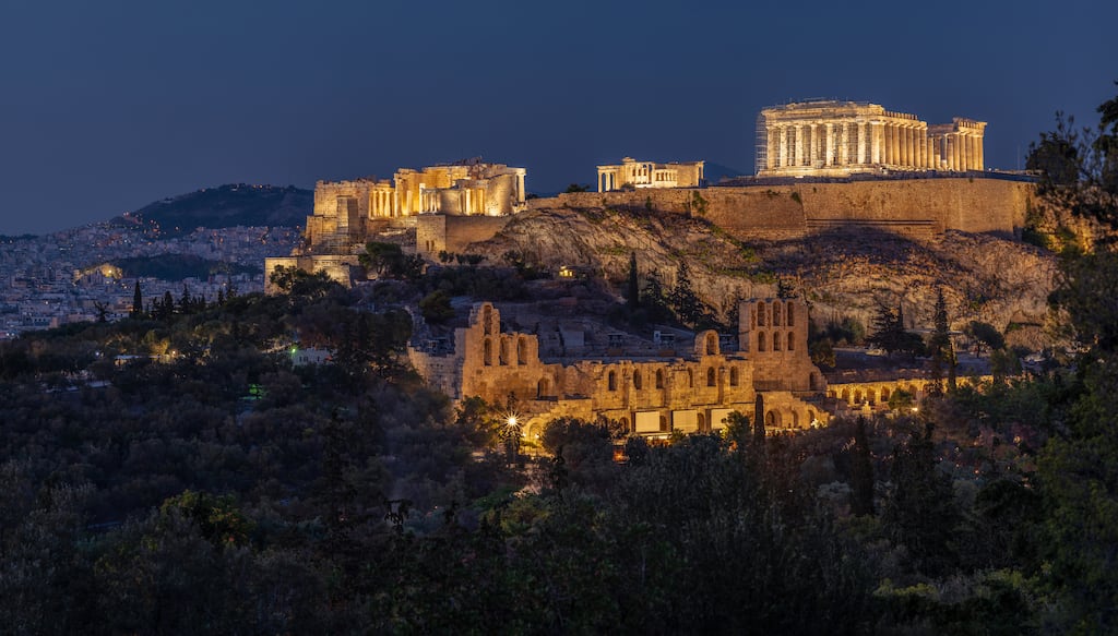 Democracy was conceived in Athens in the fifth century BC. File image. Photograph: Mirko Kuzmanovic/Getty