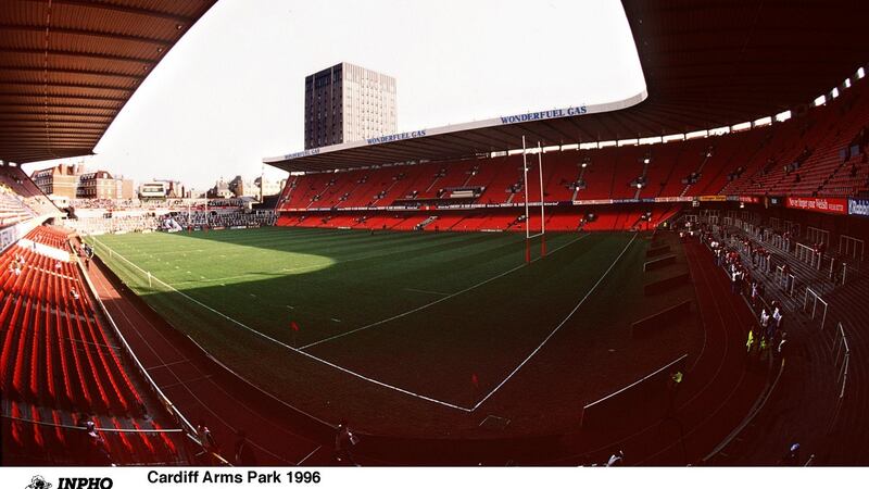 Cardiff Arms Park in 1996. Photograph: Billy Stickland/Inpho